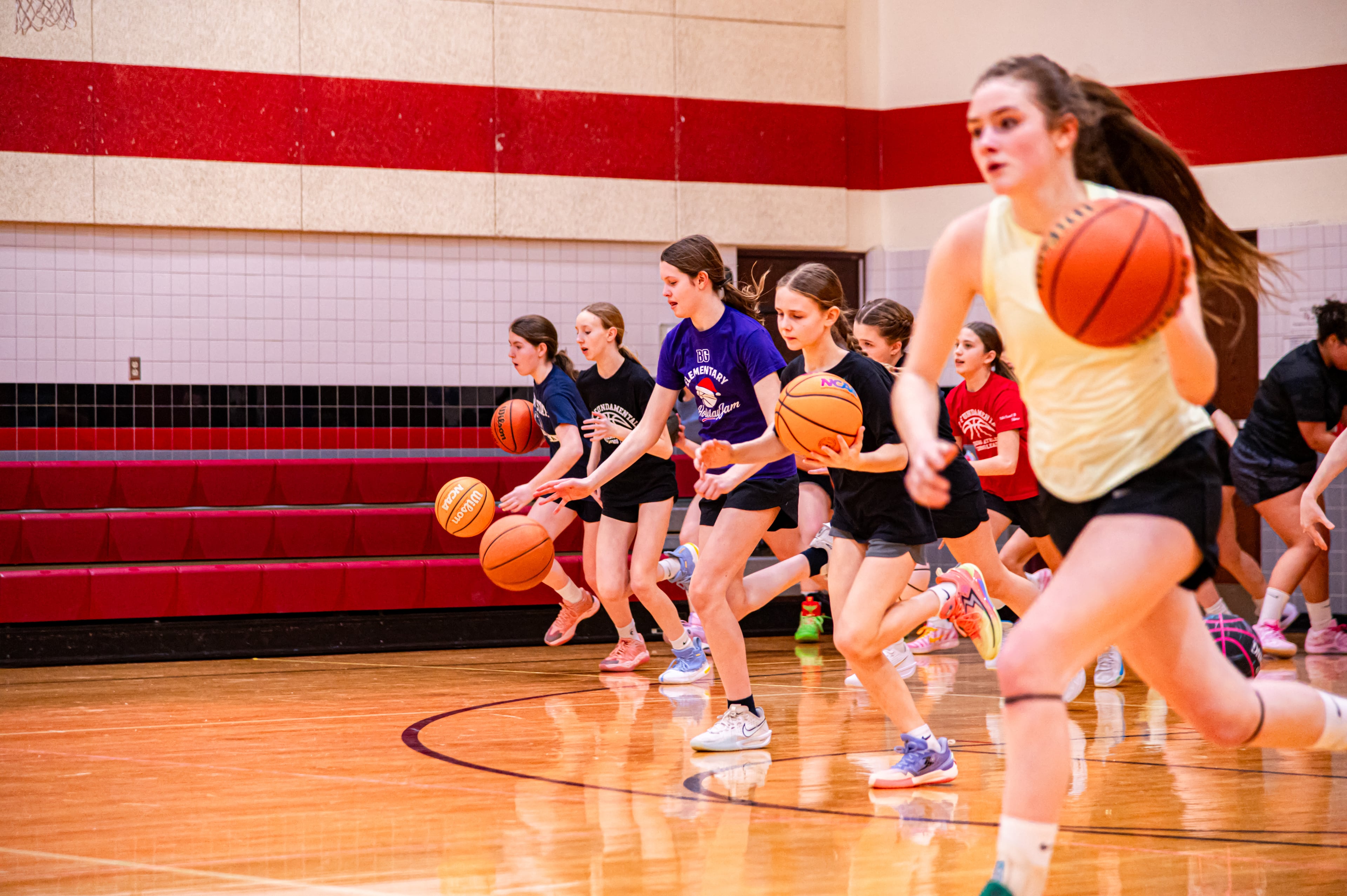 Emersyn Fundamentals β Youth basketball players in action